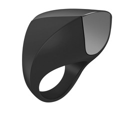 Черное перезаряжаемое эрекционное кольцо