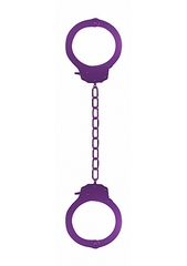 Фиолетовые оковы на ноги Pleasure Legcuffs