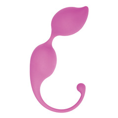 Розовые вагинальные шарики TRIGGER SILICONE PINKY