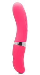 Розовый вибромассажёр The Sway с 7 режимами вибрации - 21 см.