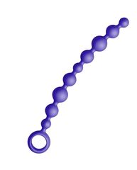 Большая фиолетовая анальная цепочка Joyballs Anal Wave - 29,8 см.