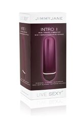 Фиолетовый вибромассажер Intro 1 Purple - 9,5 см.