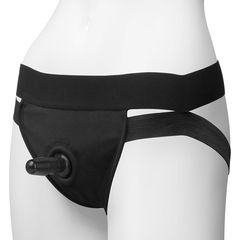 Трусики с плугом Vac-U-Lock Panty Harness with Plug Dual Strap - L/XL