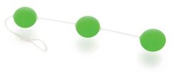 Анальная цепочка из 3 зеленых шариков