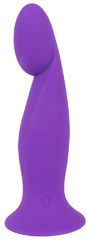 Фиолетовый G-стимулятор с вибрацией Pure Lilac Vibes - 18 см.