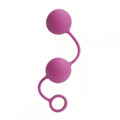 Розовые вагинальные шарики Lia Love Balls